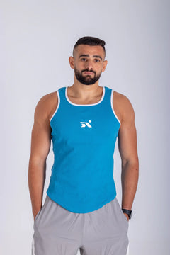 Aspyre Ribbed Tank - Blue